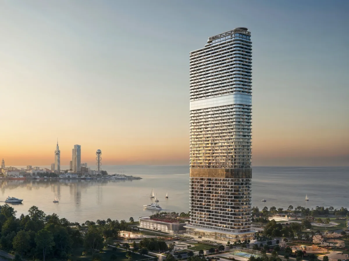 Ambassador First Tower — Batumi · By Ambassador Group · 216m · 57 floors