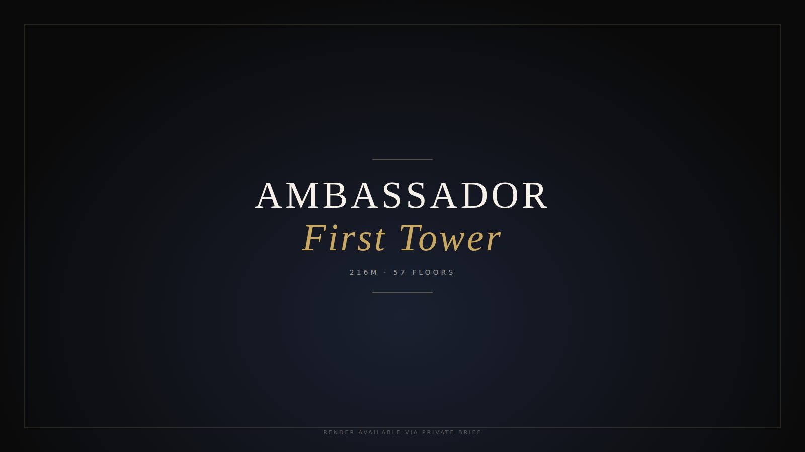 Ambassador First Tower — Batumi Black Sea Ambassador Island