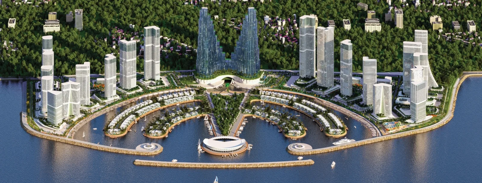 Ambassador Island — Batumi · 84-hectare masterplan