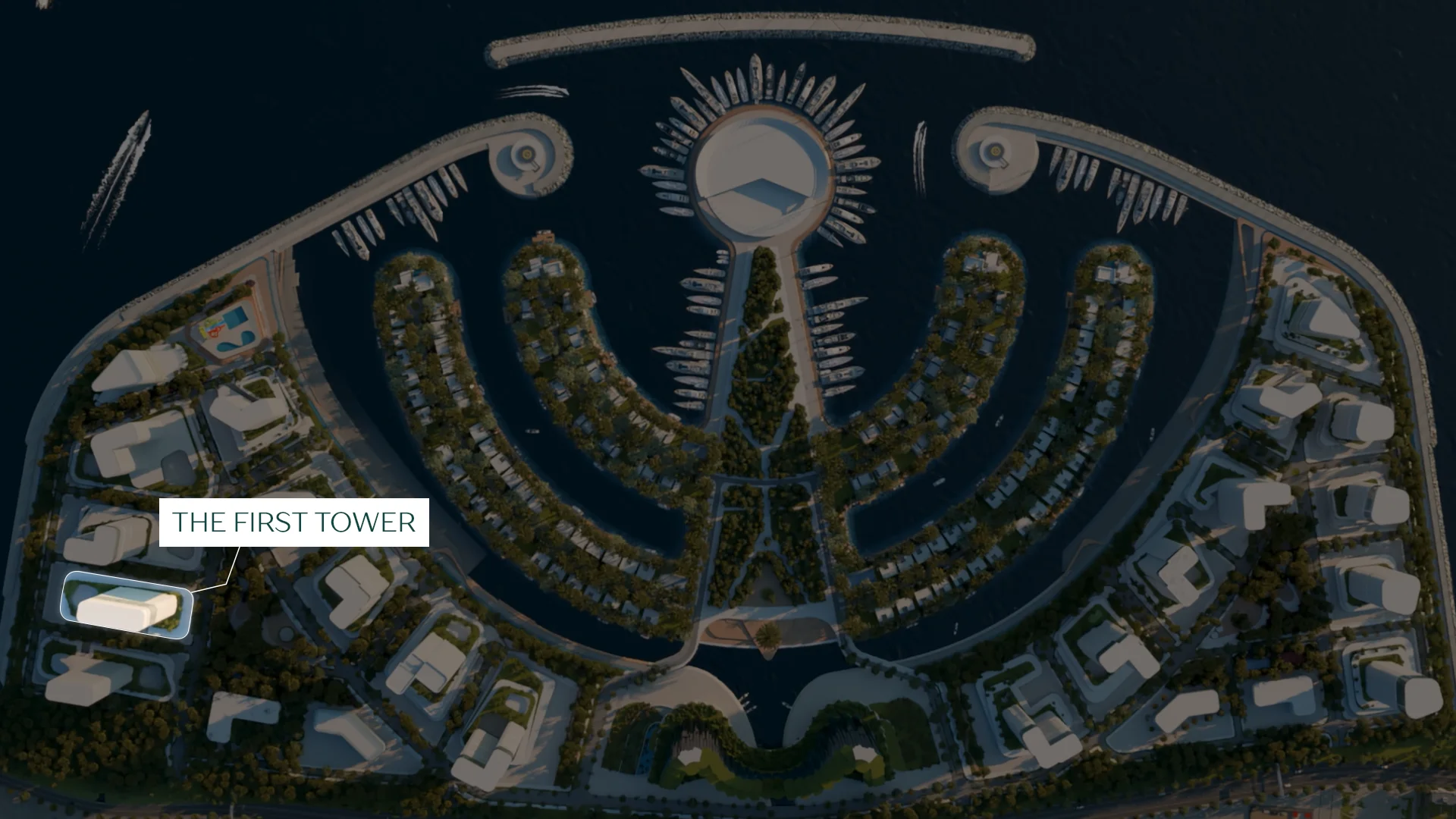 Ambassador Island — location and masterplan overview