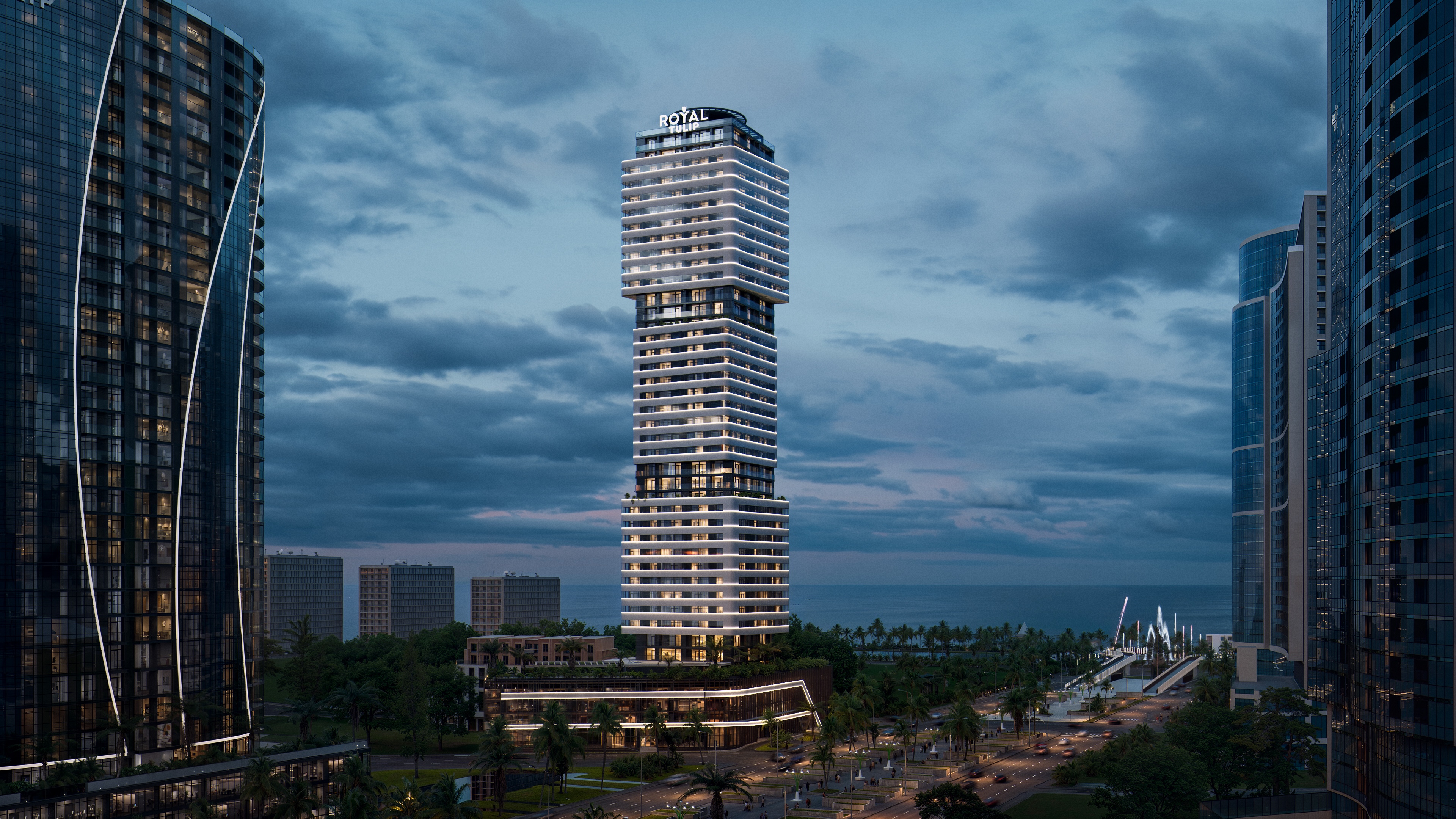 CUBE Towers exterior