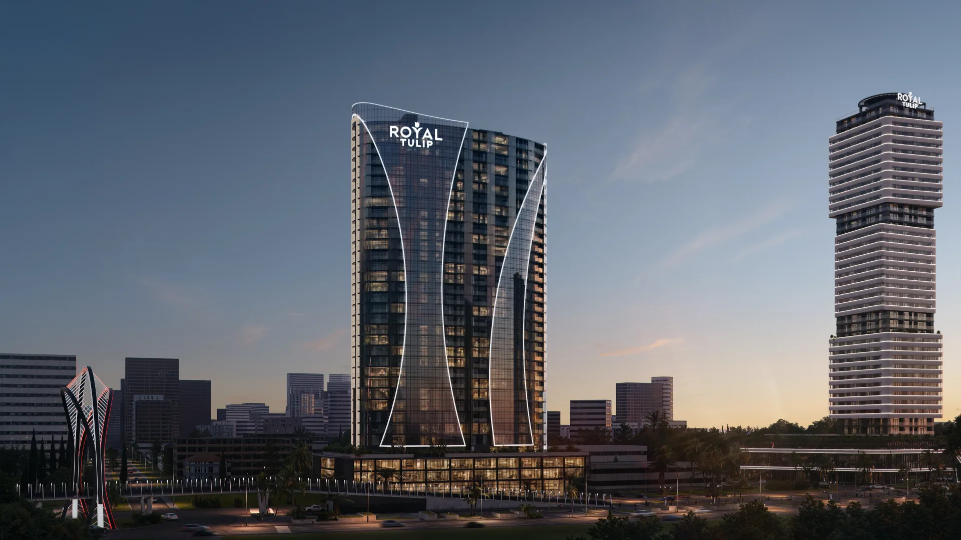 OVAL Hotel — Batumi beachfront landmark