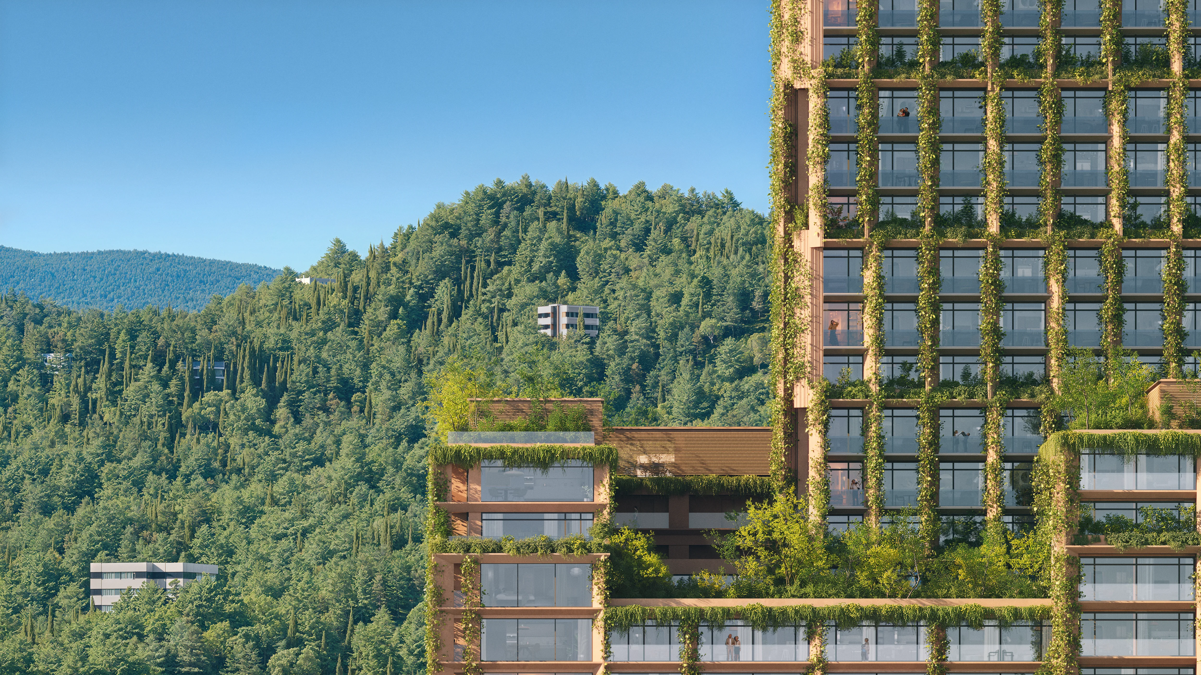 Silk Towers interiors